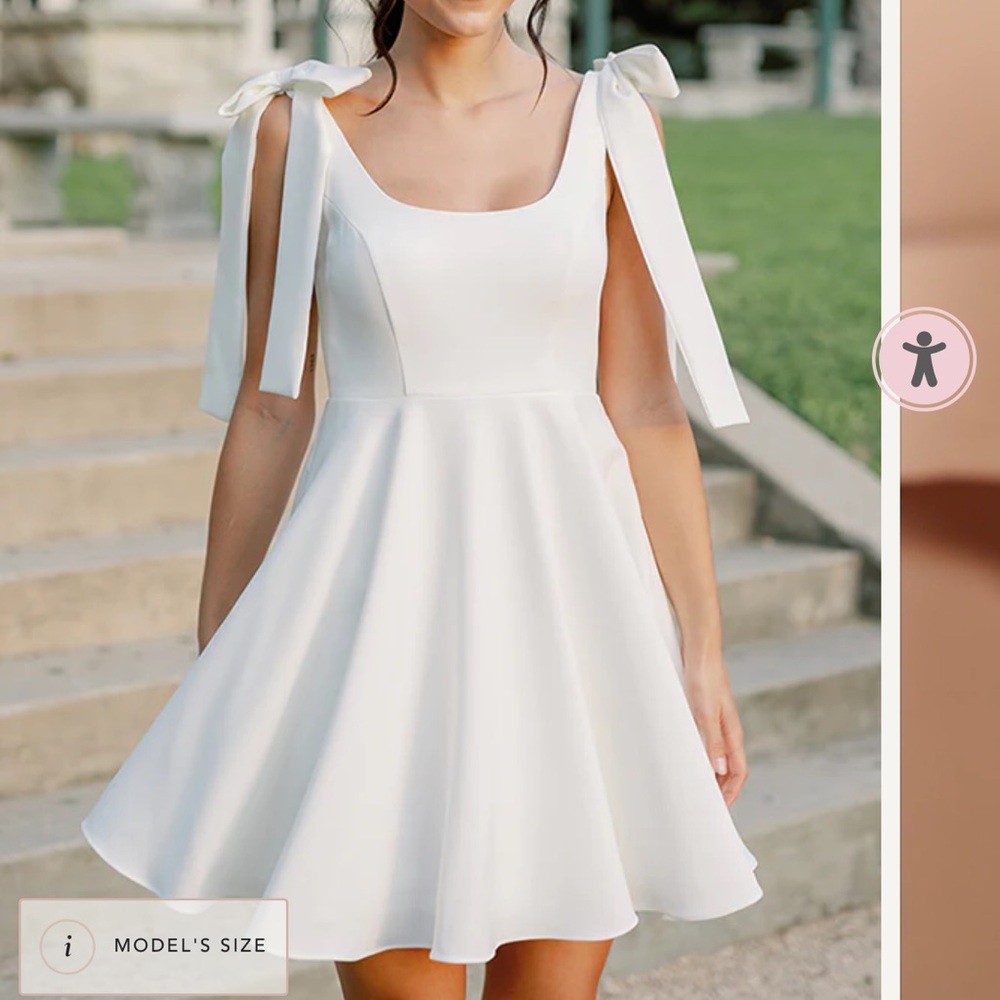 Beautiful bridal dress